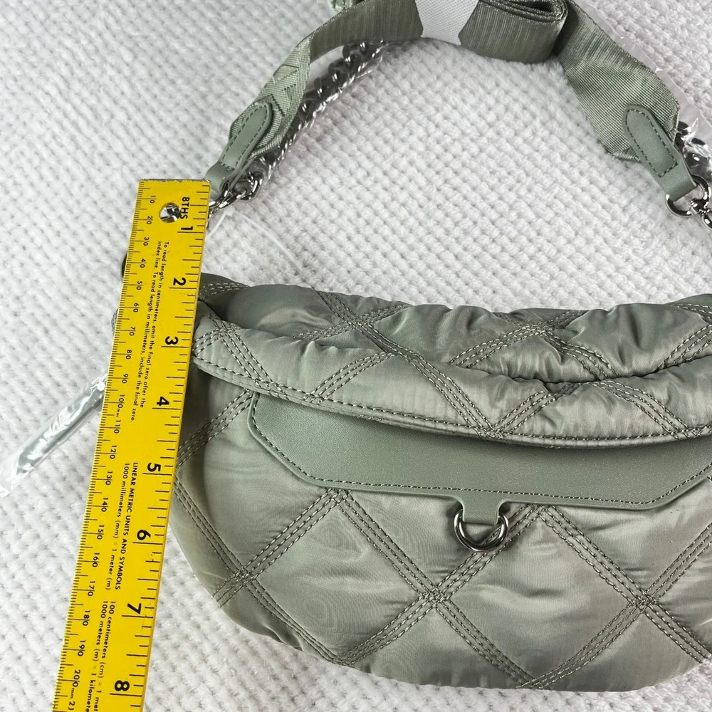 Steve Madden BCORY Sage Quilted Nylon‎ Sling Bag Fanny Pack Belt Bag Kids